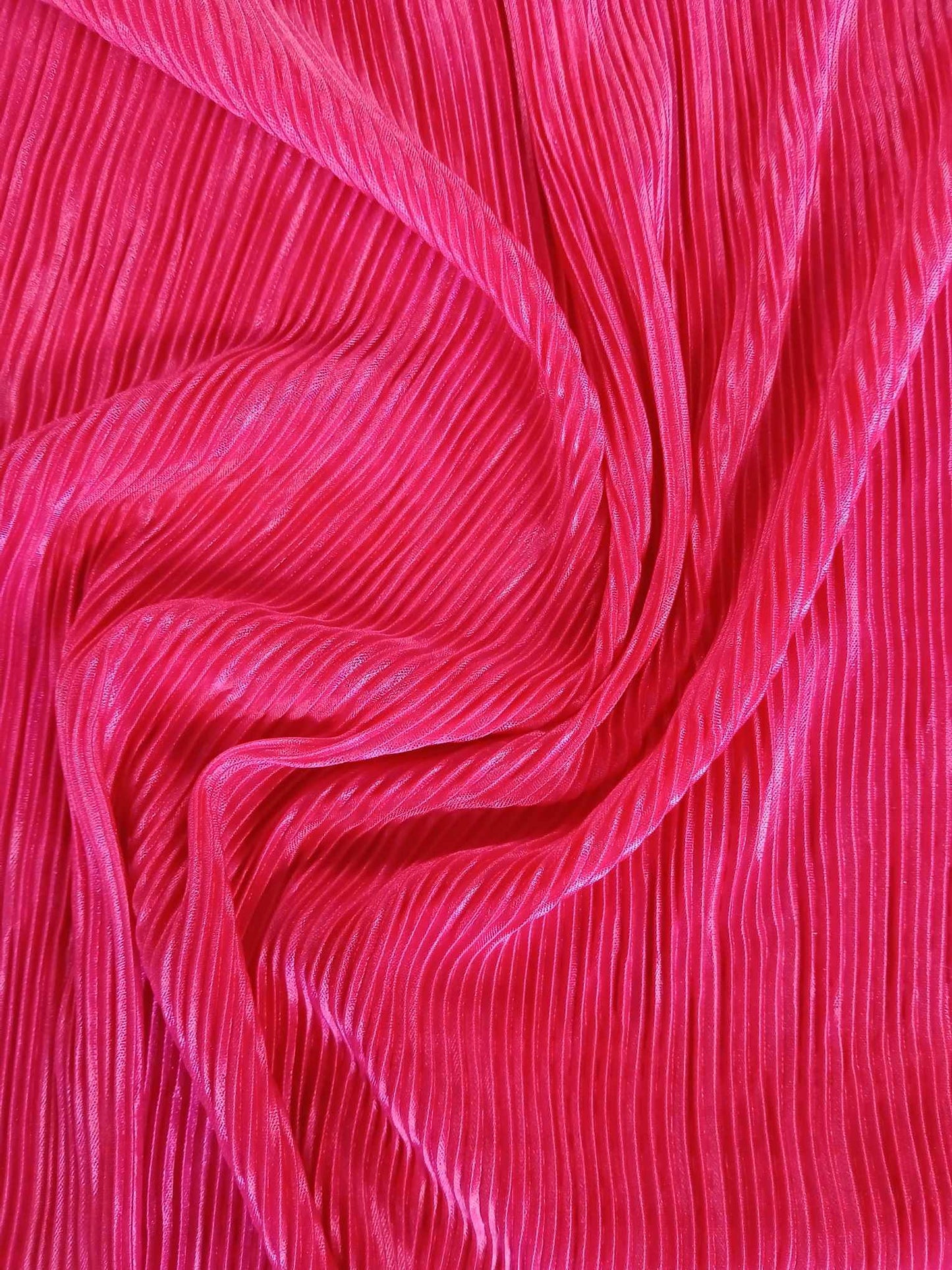 Plisse - Pink - 58" Wide - Sold By the Metre