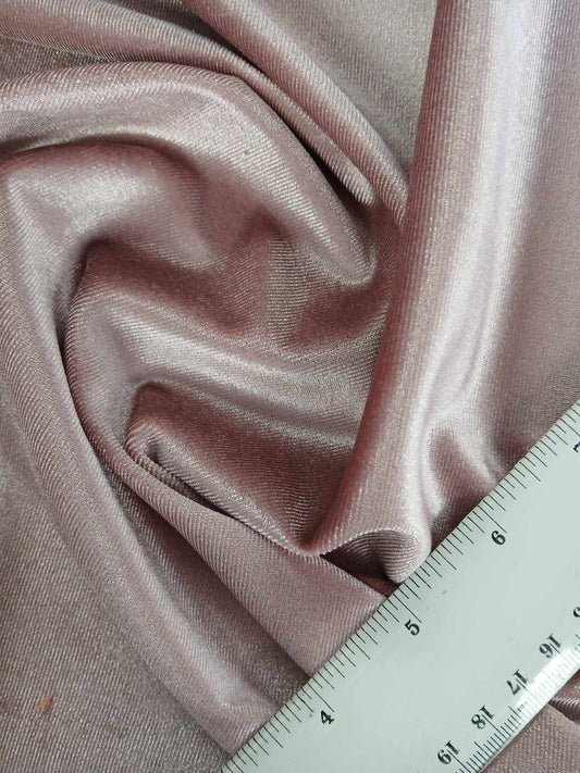 Spandex Velvet - Dusty Pink - 59" Wide - Sold By the Metre