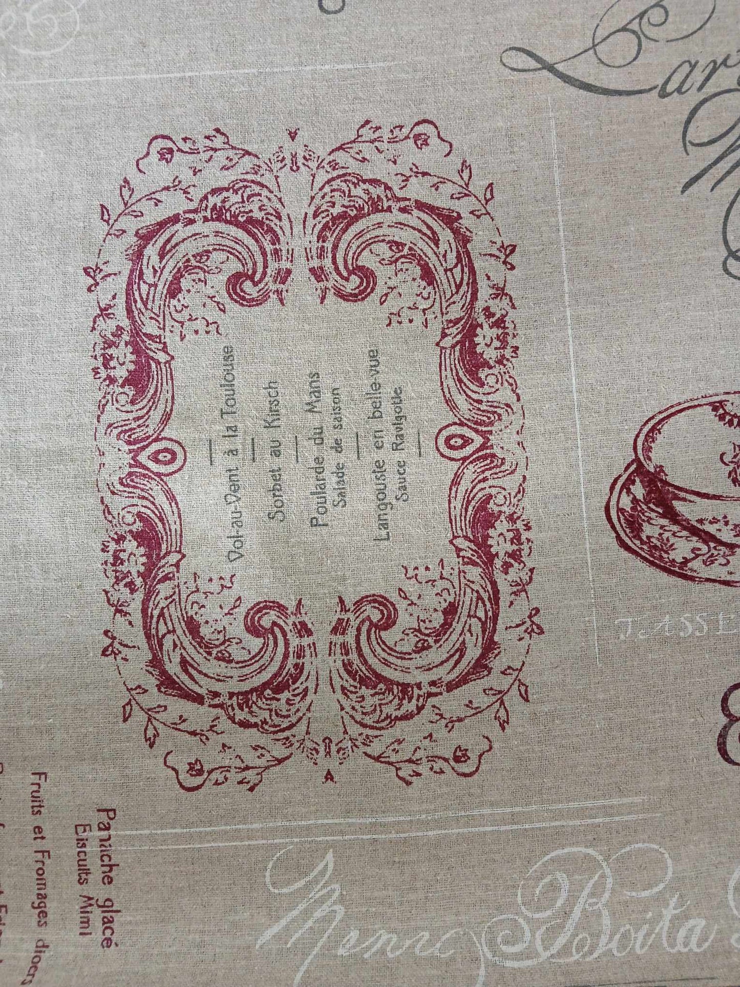 100% Linen - Beige/Grey/Burgundy/White - 57" Wide - Sold By the Metre