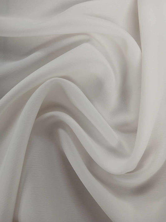 Heavy Satin - Ivory - 59" Wide - Sold By the Metre