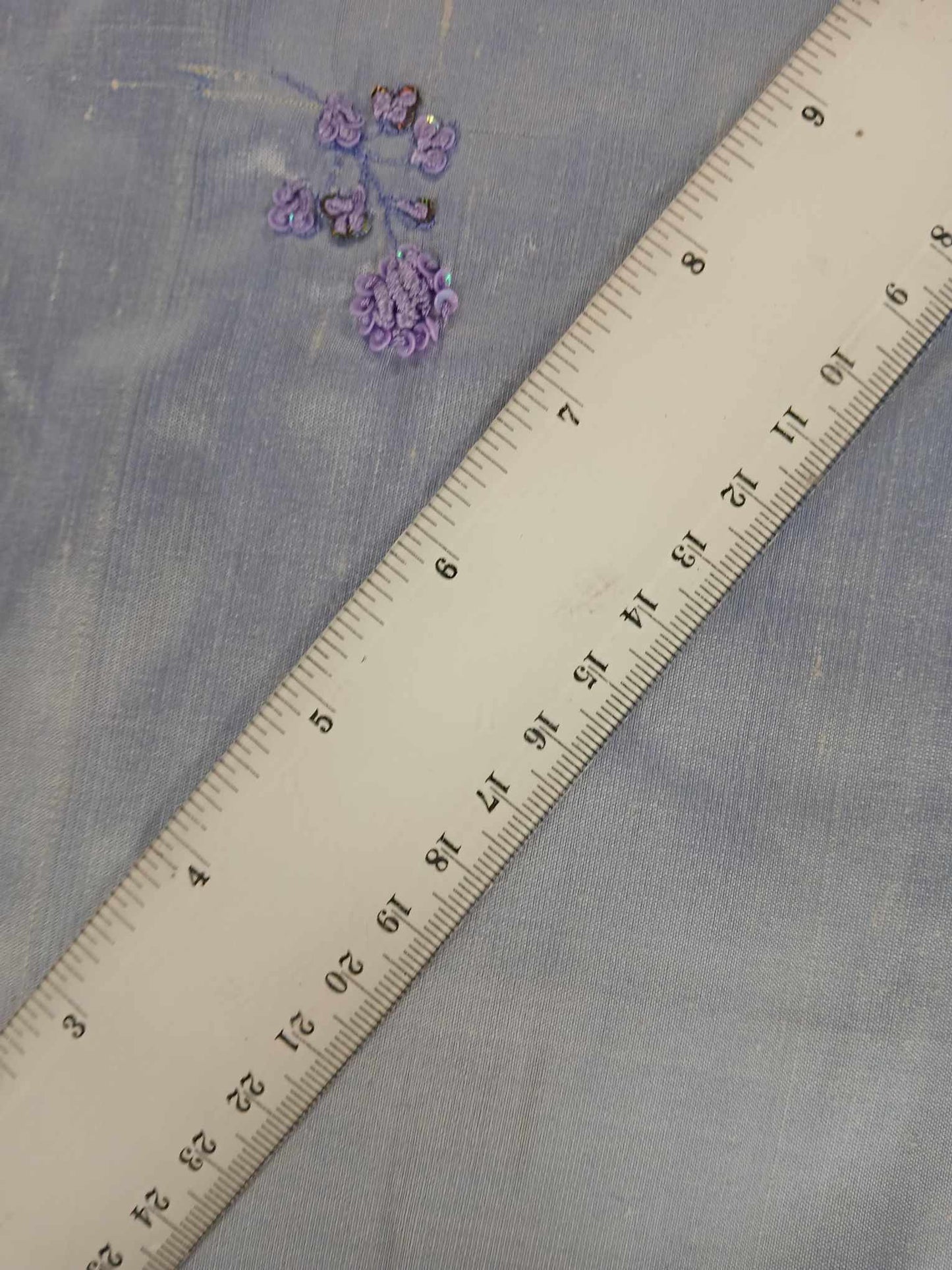 Dupion Silk - Purple - 44" Wide - Sold By the Metre