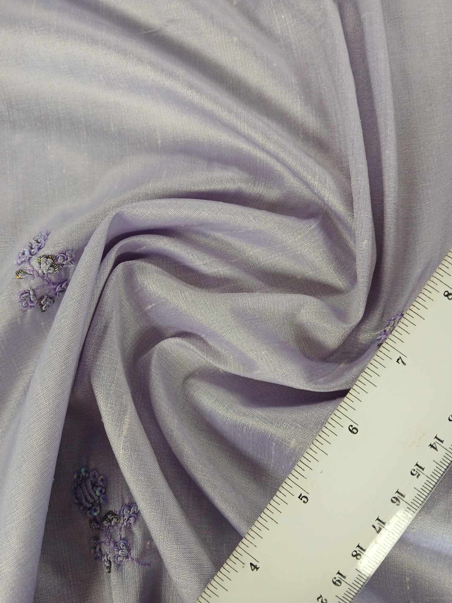 Dupion Silk - Lilac - 44" Wide - Sold By the Metre