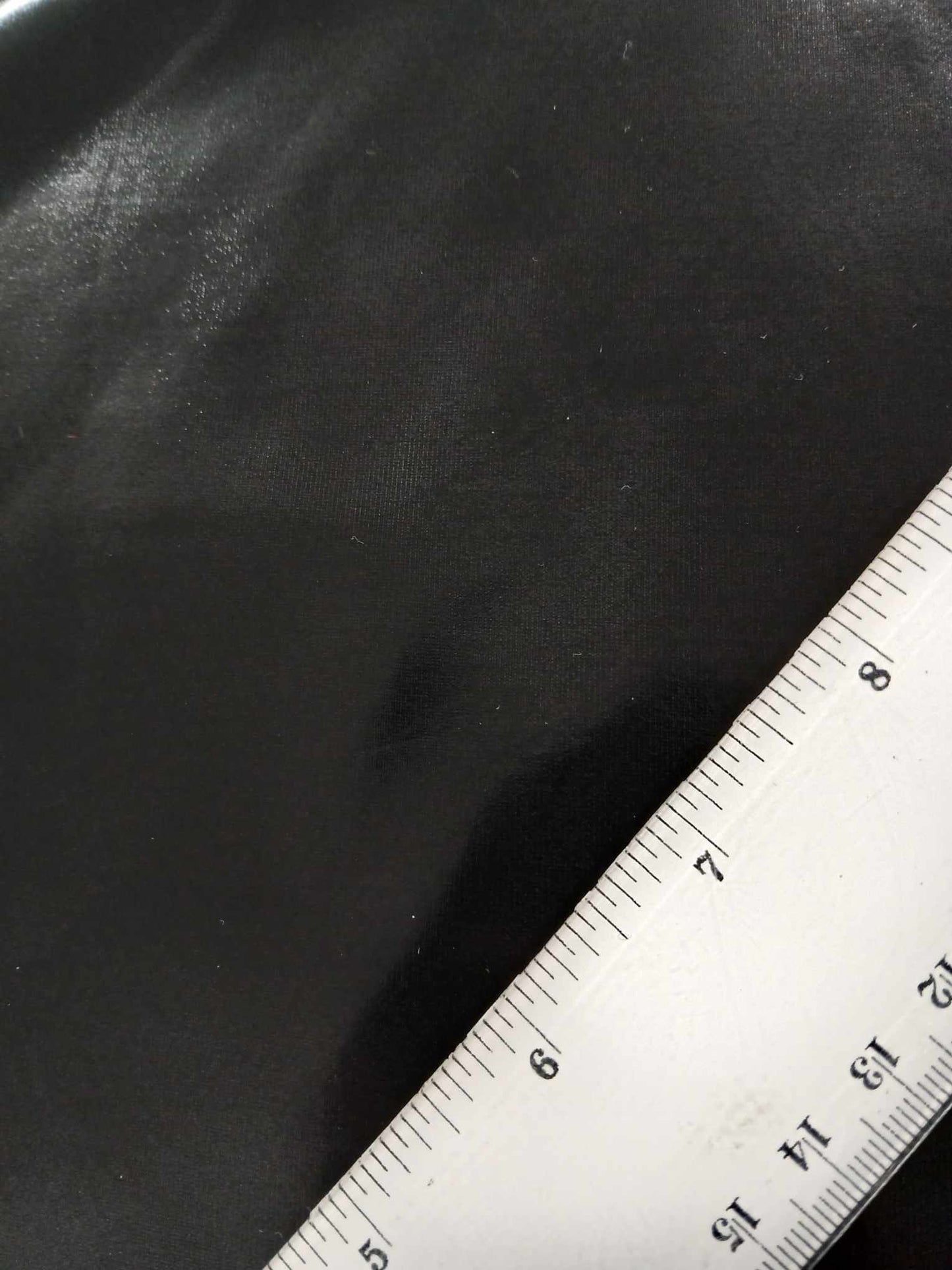 PVC - Black - 58" Wide - Sold By the Metre