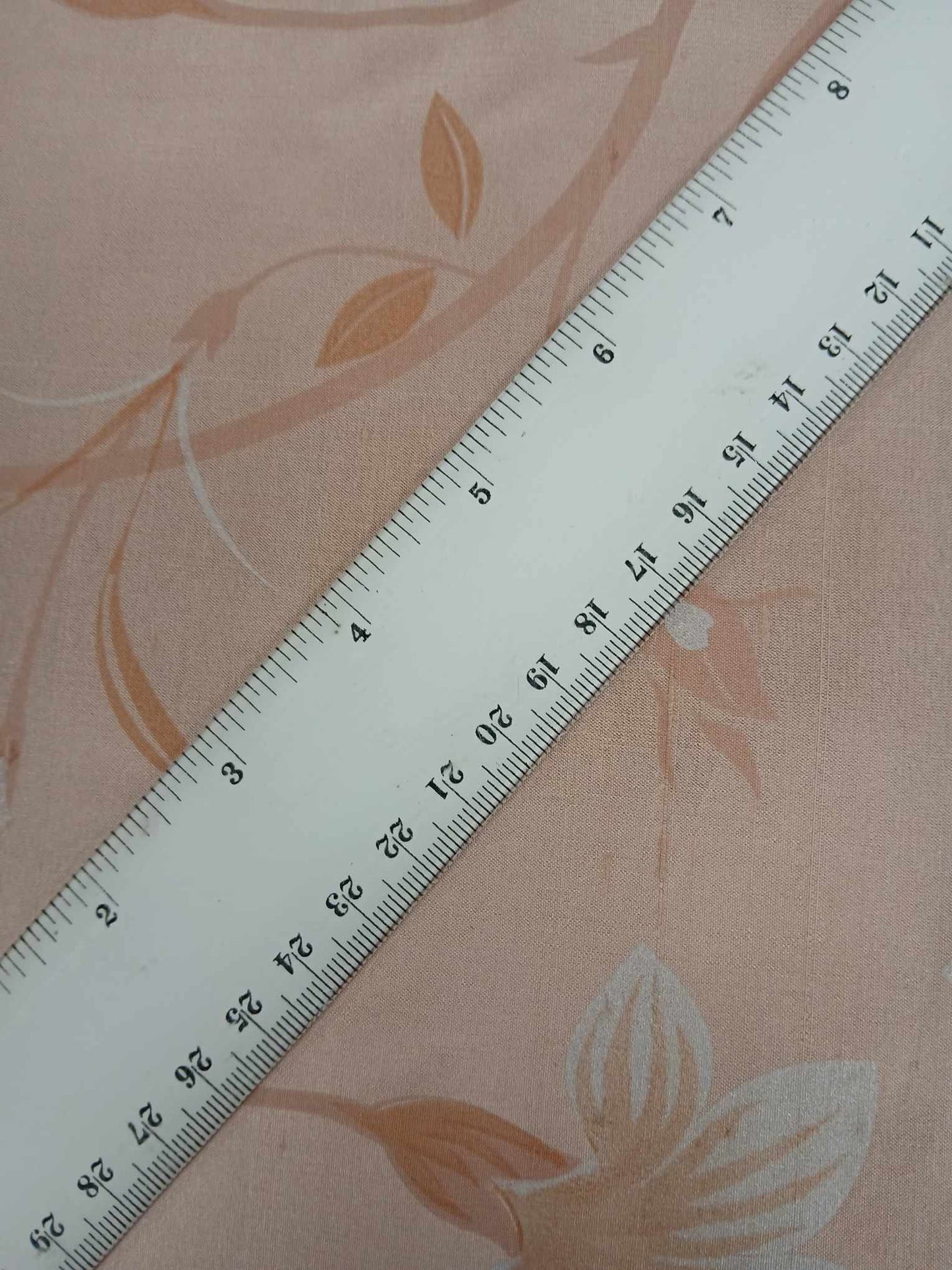 Dupion Silk - Pink/White/Beige - 44" Wide - Sold By the Metre