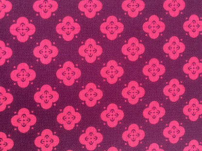 Crepe - Purple/Pink - 60" Wide - Sold By The Metre
