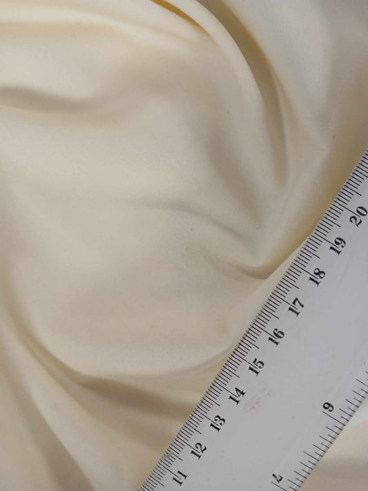 100% Cotton - Cream - 60" Wide - Sold By the Metre