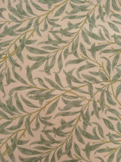 100% Cotton - Willow Bough - Duckegg - 55" Wide - Sold By the Metre