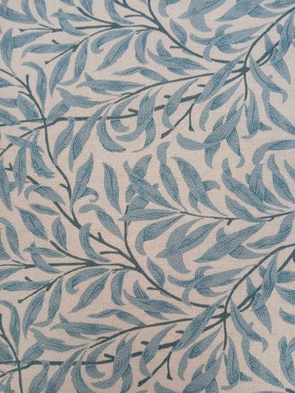 100% Cotton - Willow Bough - Azure - 55" Wide - Sold By the Metre