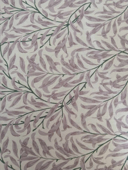 100% Cotton - Willow Bough - Rose - 55" Wide - Sold By the Metre