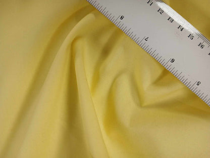 100% Cotton - Lemon - 60" Wide - Sold By the Metre