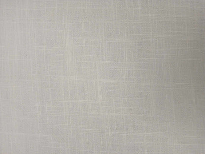 Cotton Linen - White - 52" Wide - Sold By the Metre