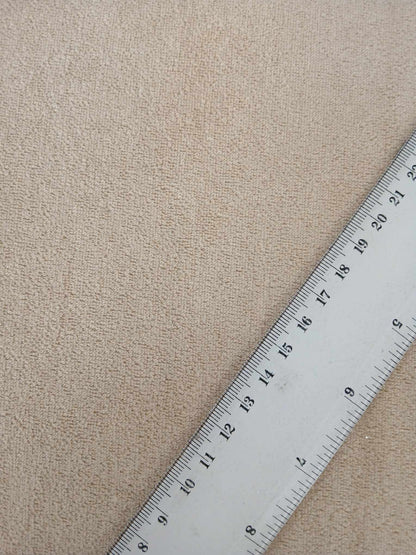 Polyester Towelling - Beige - 64" Wide - Sold By the Metre