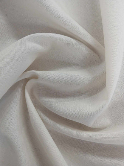 Cotton Canvas - Ivory - 60" Wide - Sold By the Metre