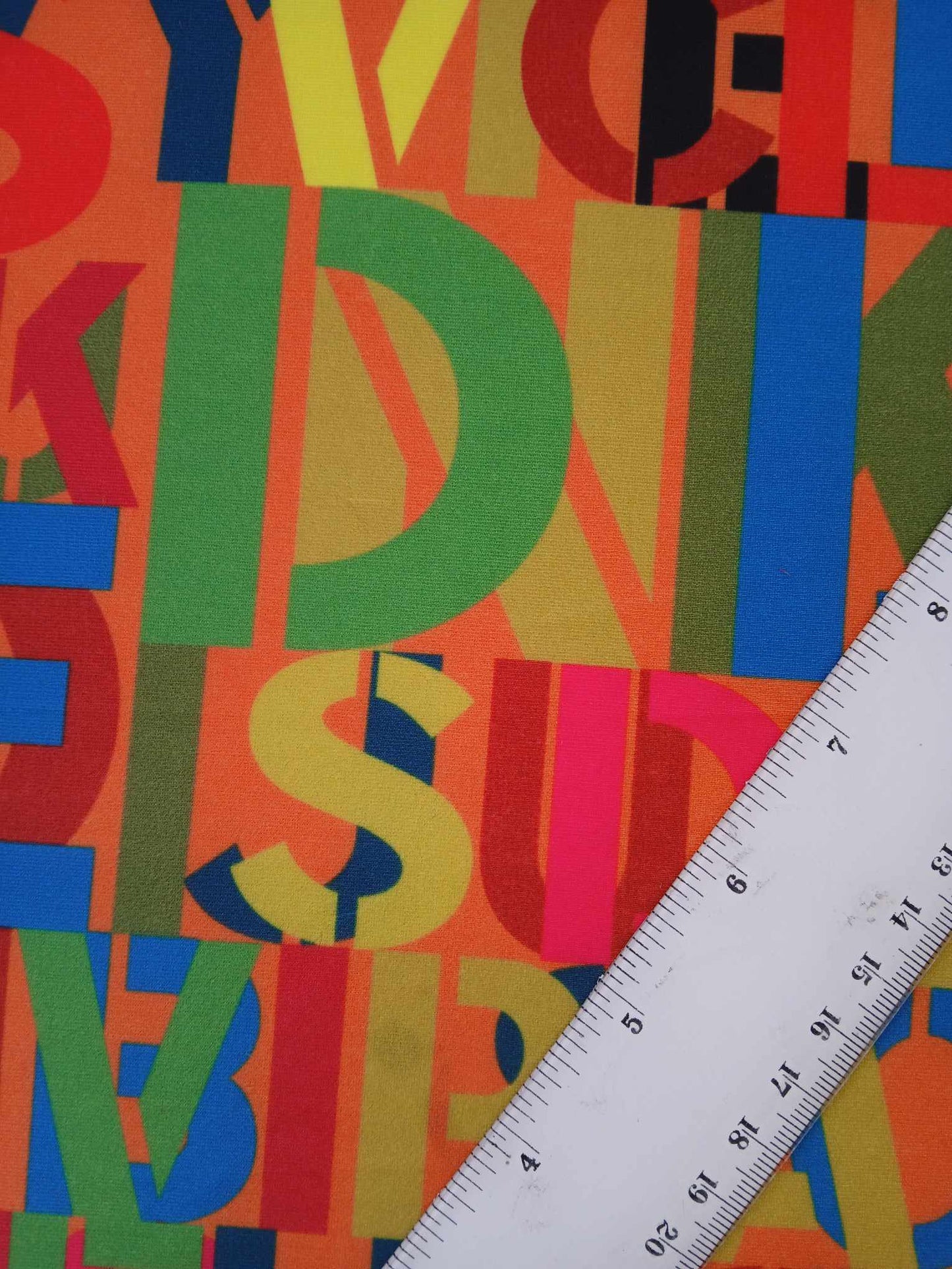 Poly Lycra - Multicoloured - 57" Wide - Sold By The Metre