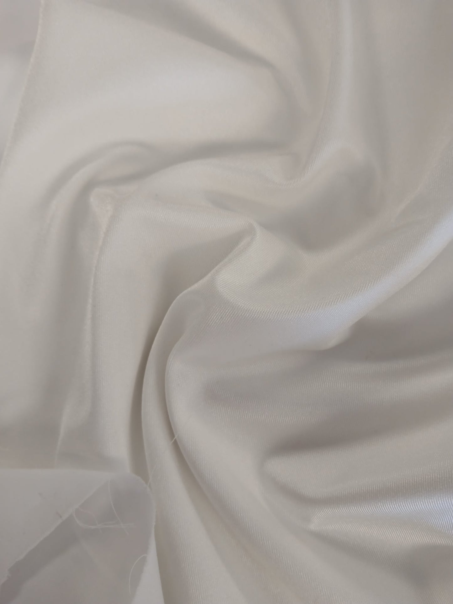 Swimwear Lycra - Ivory - 62" Wide - Sold By the Metre