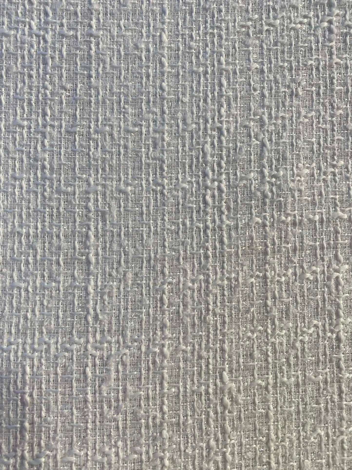 River Island Boucle - Cream Sparkle - 58"Wide - Sold By The Metre