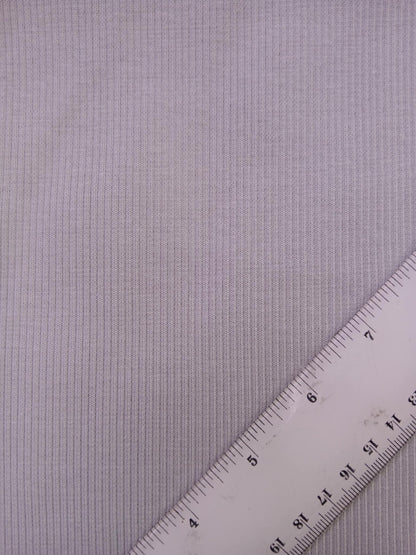 Poly Rib - Silver/Grey - 42" Wide - Sold By The Metre
