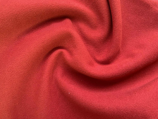 Washable Wool - Red - 59"Wide - Sold By The Metre