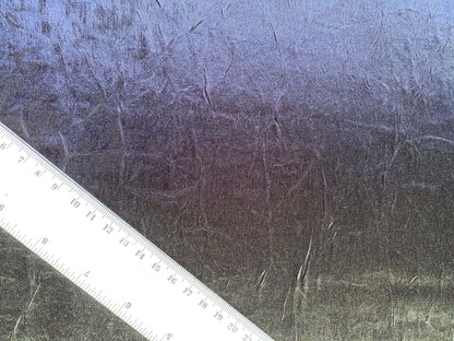 Tin Man Metallic Black Polyester Fabric - 58" Wide, No Stretch