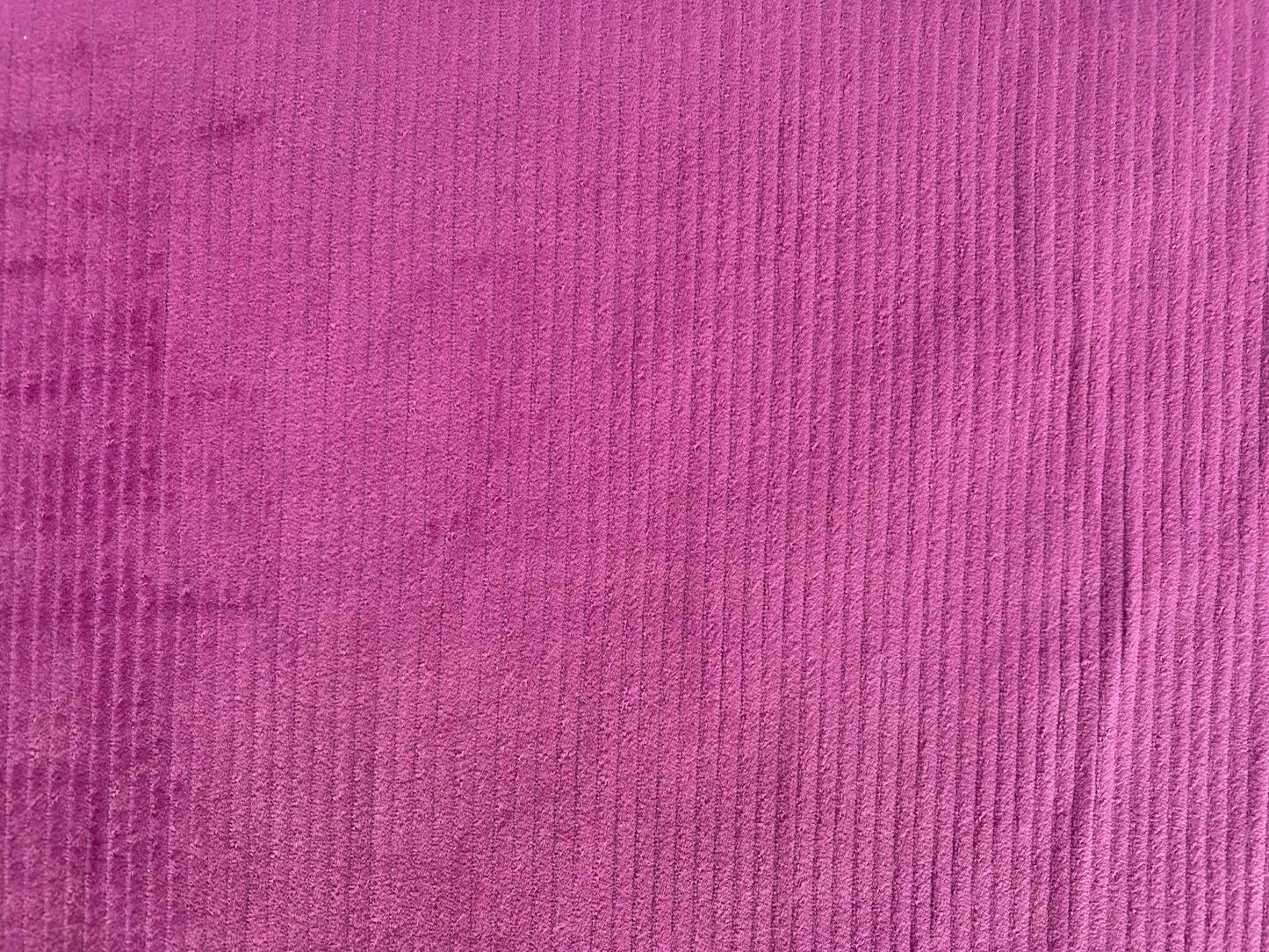 100% Cotton Corduroy - Pink - 57"Wide - Sold By The Metre