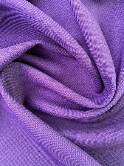 CLEARANCE PIECE: 2.8 Metres Heavyweight Polyester Canvas - 60" Wide - Deep Purple - £6.00 Total