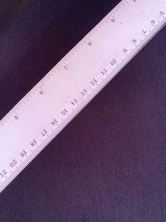 Black Polyester Viscose Spandex Stretch Fabric (£3.99/m)