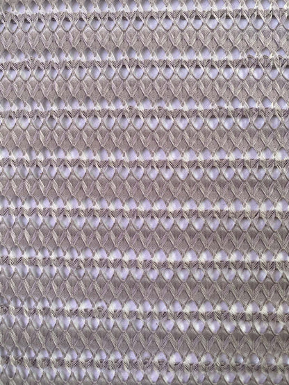 Lattice Stretch Fabric - 100% Polyester - 59" Wide