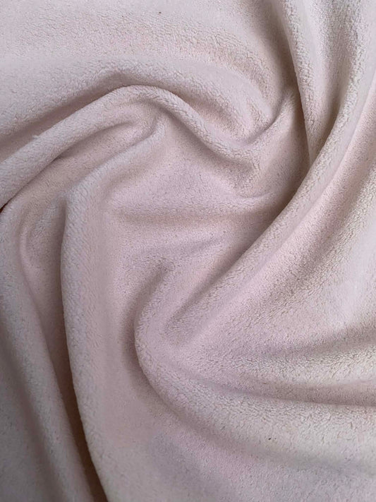 Terry Velour - Cream - 64"Wide - Sold By The Metre