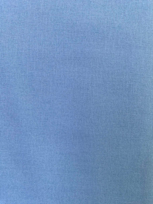 100% Cotton Plain Crafting & Quilting Fabric - 58" Wide - Sky Blue - £4.99/m