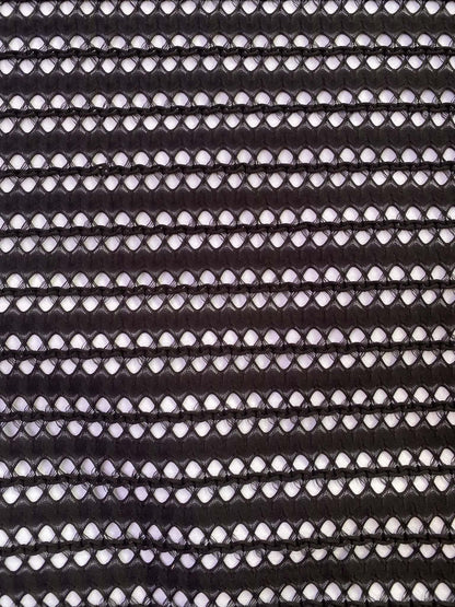 Lattice Stretch Fabric - 100% Polyester - 59" Wide