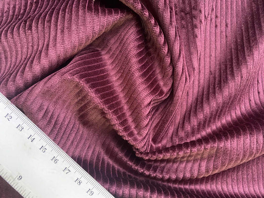 100% Cotton Corduroy - Hot Pink - 58"Wide - Sold By The Metre