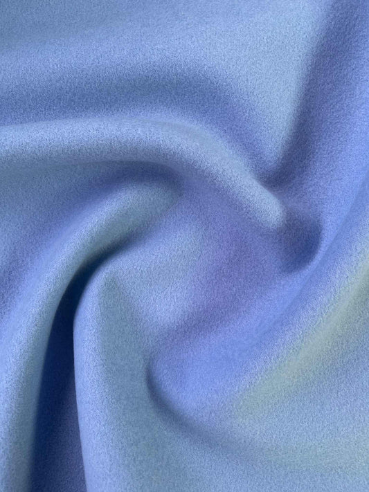 Washable Wool - Blue - 59"Wide - Sold By The Metre