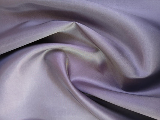 Taffeta - Silver - 59" Wide - Sold By The Metre