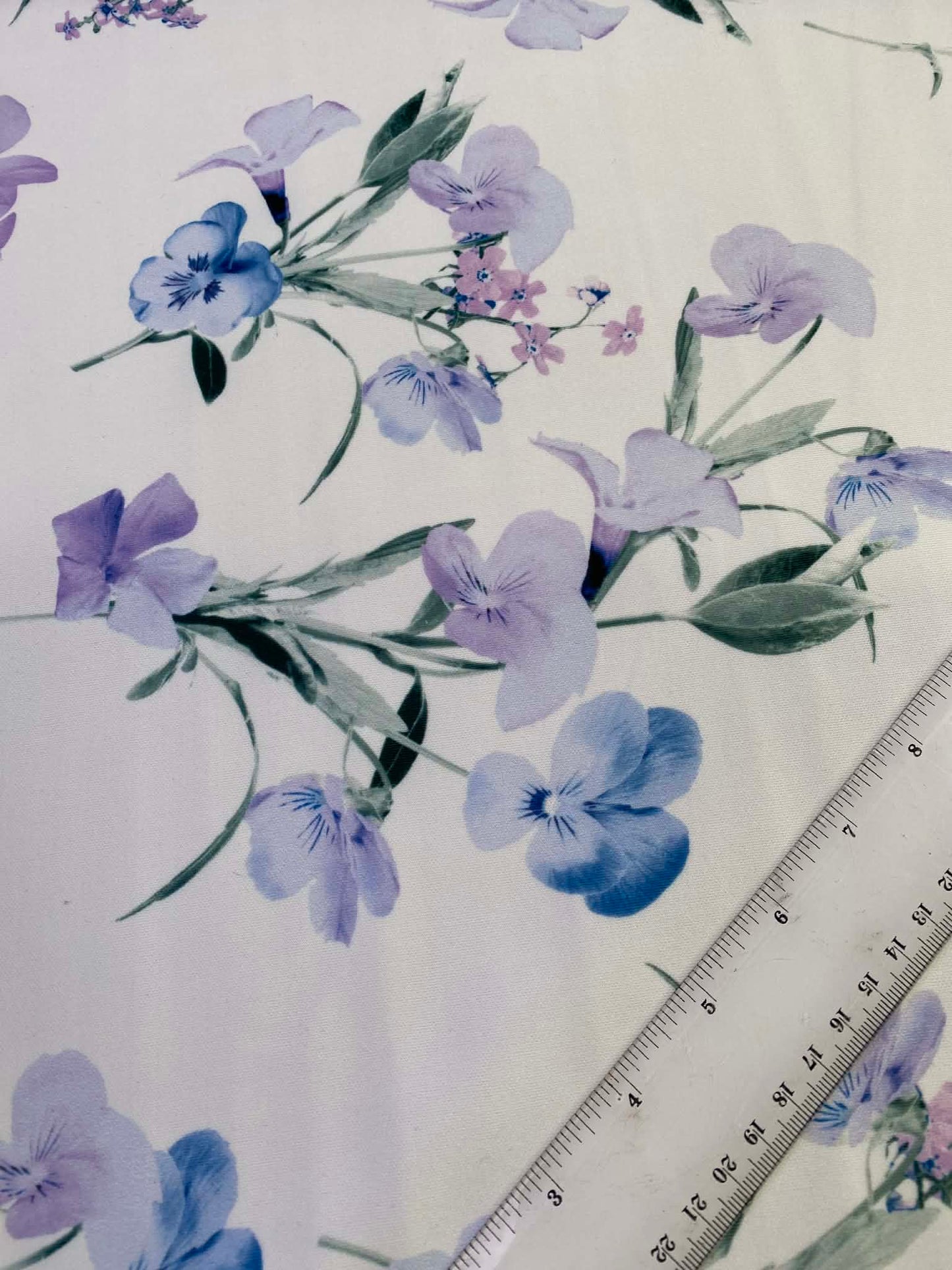 Scuba - White/Lilac/Blue/Green - 59"wide - Sold By The Metre