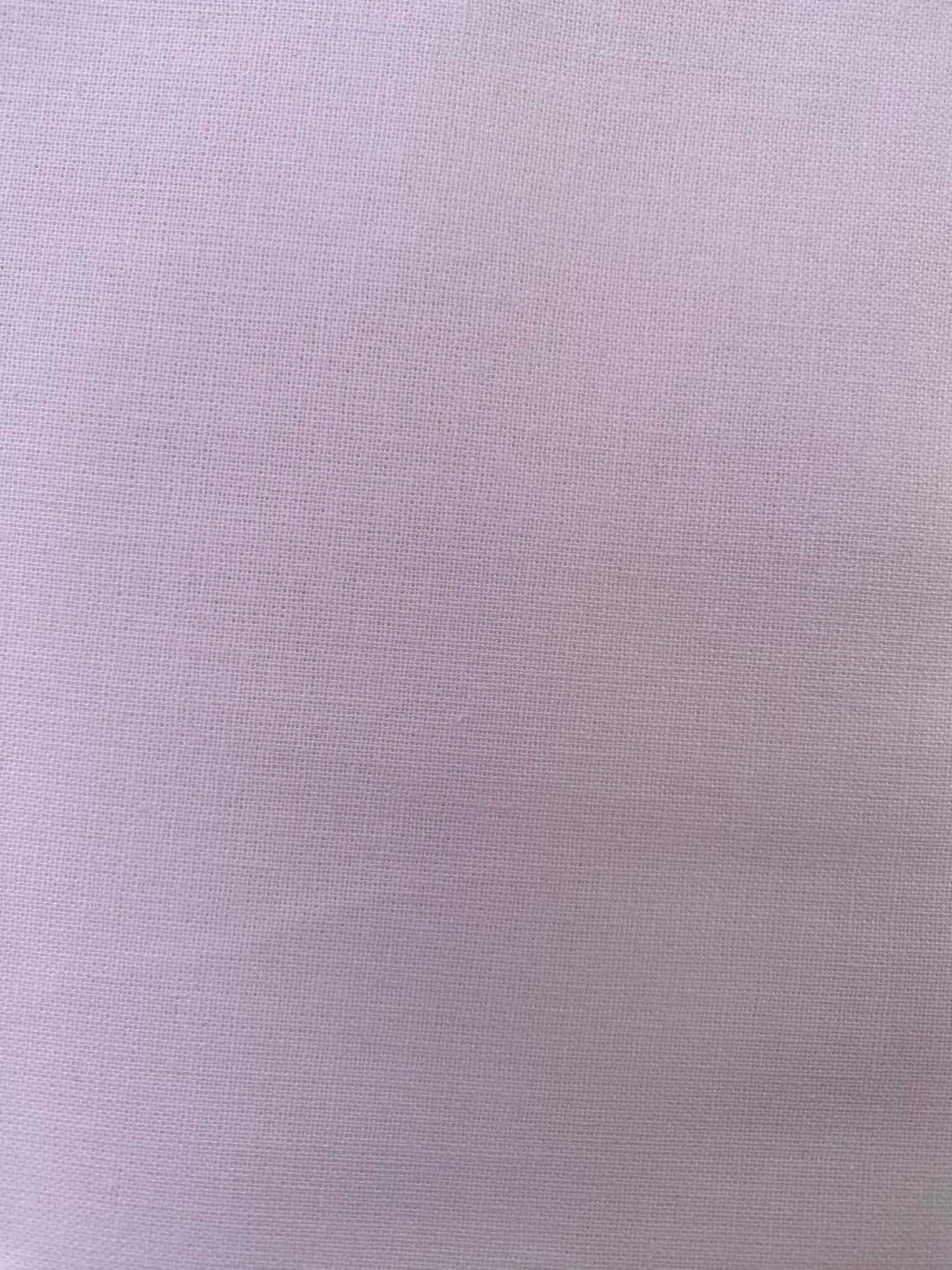 100% Cotton Plain Crafting & Quilting Fabric - 58" Wide - White - £4.99/m