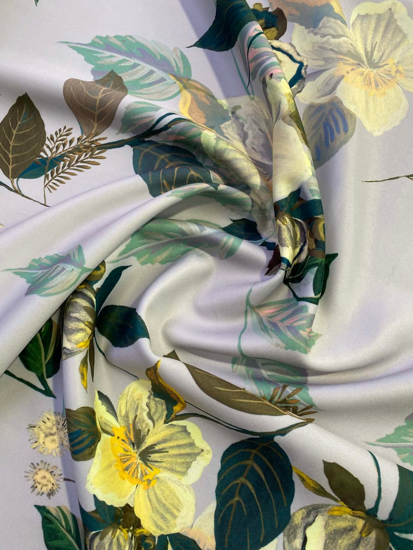 Scuba - Yellow/Green/Grey - 58"wide - Sold By The Metre