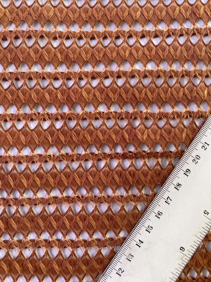 Lattice Stretch Fabric - 100% Polyester - 59" Wide