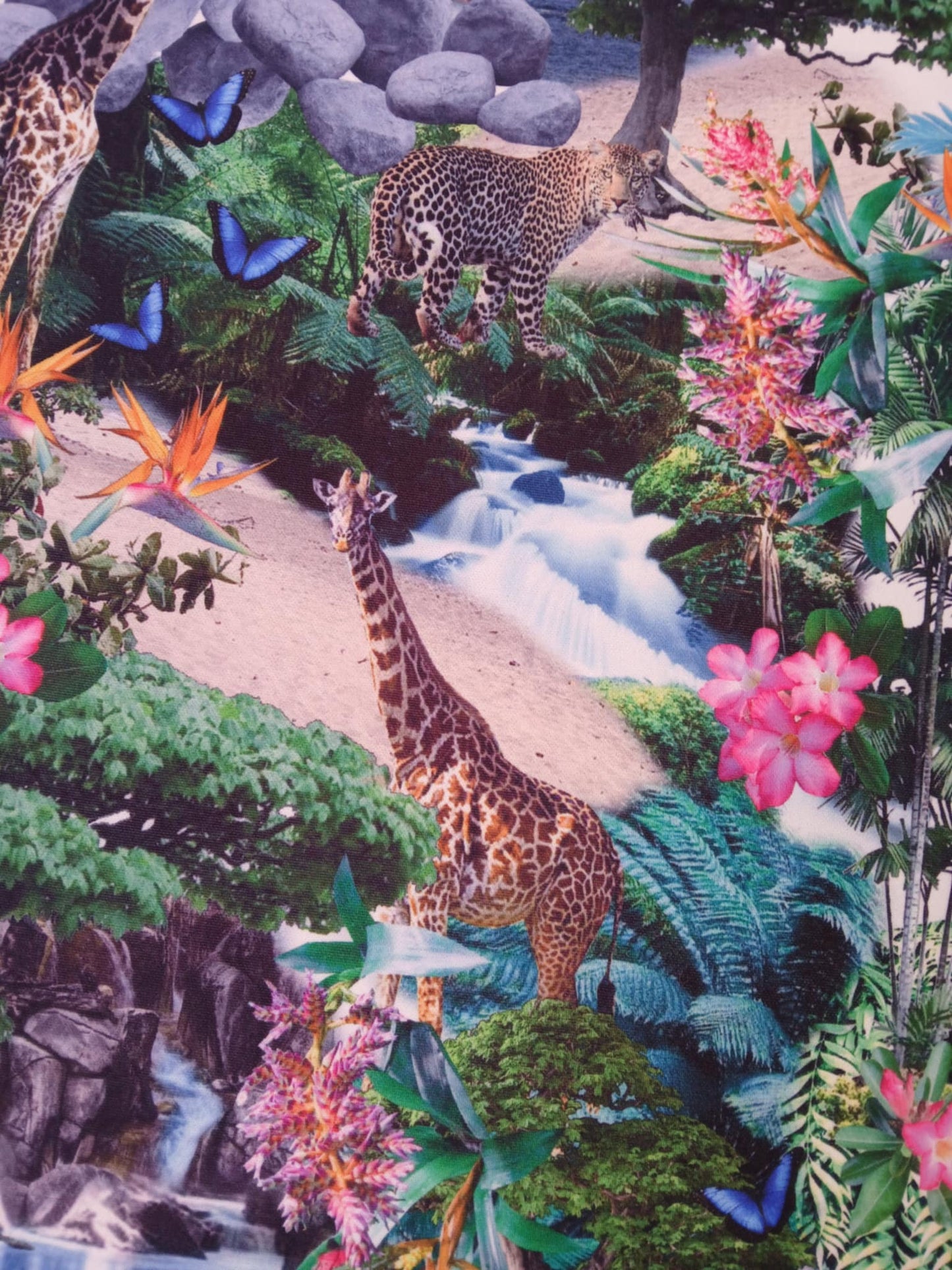 Scuba - Jungle - Multicoloured - 60" Wide - Sold By The Metre