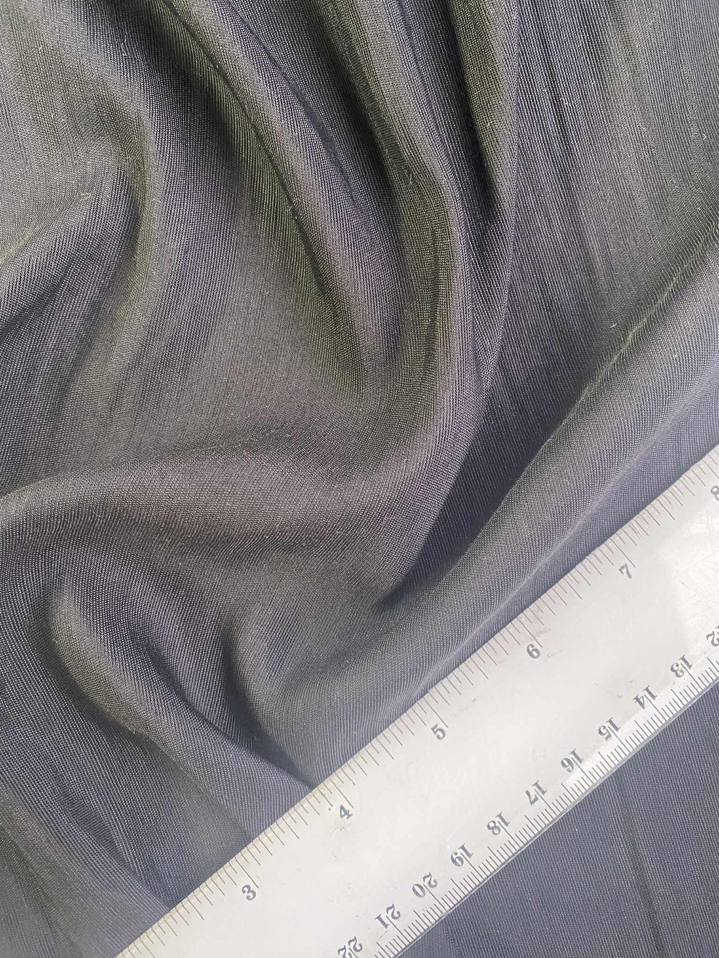 Kelly Viscose - Black - 60"Wide - Sold By The Metre