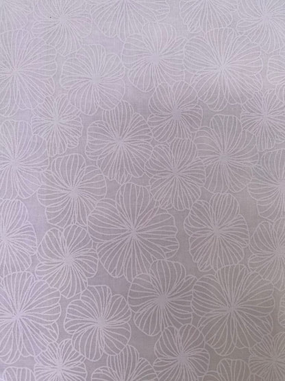 100% Cotton - Blenders 08 - Cream on Cream - 44" Wide - Sold By The Metre