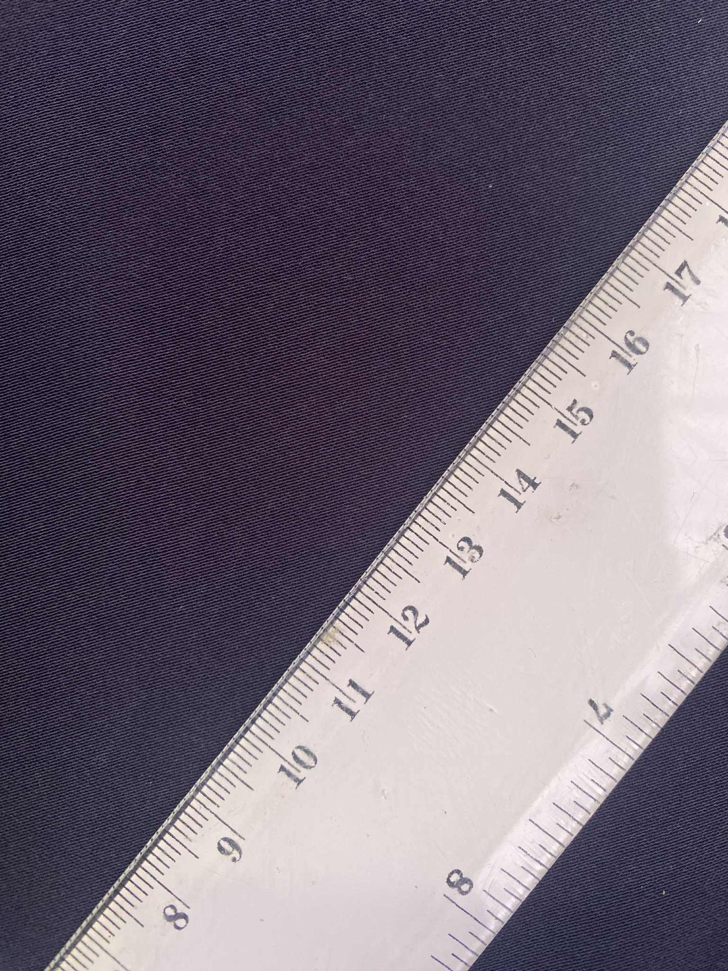 Peachskin - Navy - 58"Wide - Sold By The Metre