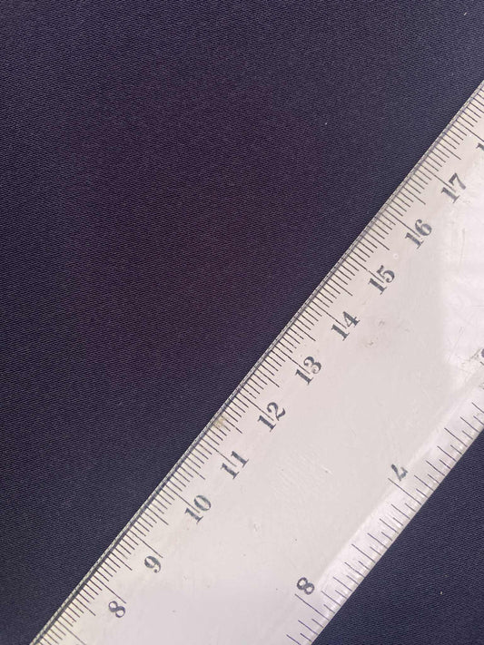 Peachskin - Navy - 58"Wide - Sold By The Metre