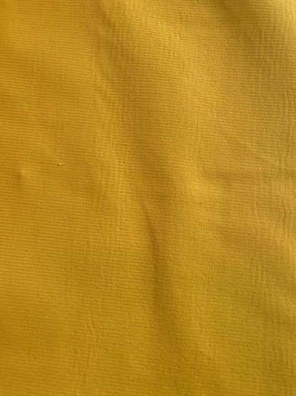 100% Cotton Corduroy - Sunshine Yellow - 60"Wide - Sold By The Metre