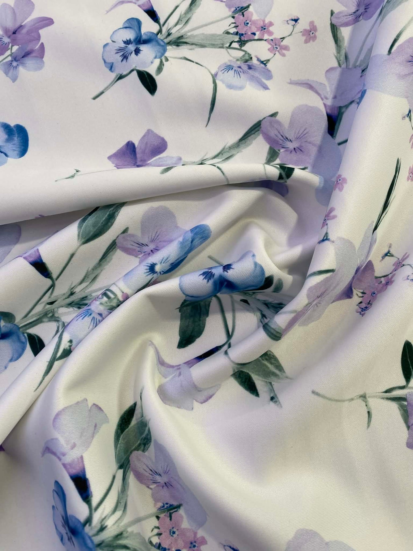 Scuba - White/Lilac/Blue/Green - 59"wide - Sold By The Metre