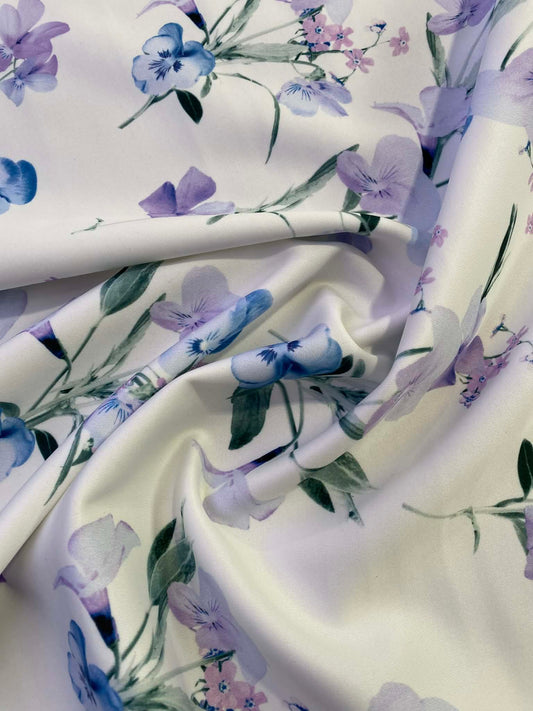 Scuba - White/Lilac/Blue/Green - 59"wide - Sold By The Metre
