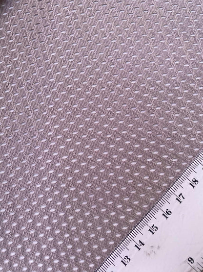 Eyelet Lining - Grey - 61"Wide - Sold By The Metre