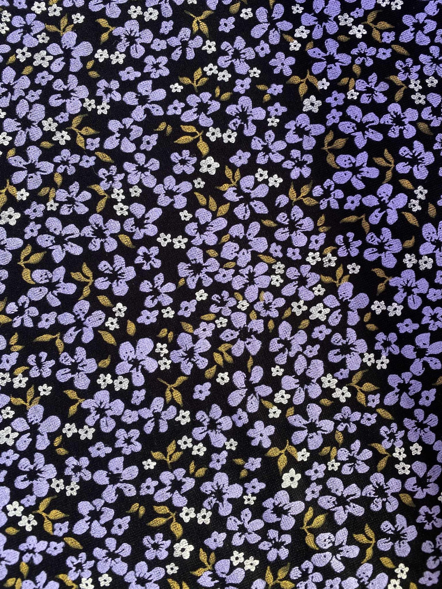 Viscose Lycra - Black/Lilac/Mustard/White - 62"Wide - Sold By The Metre