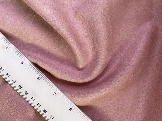 Scuba Suede - Dusty Pink - 59" Wide - Sold By The Metre