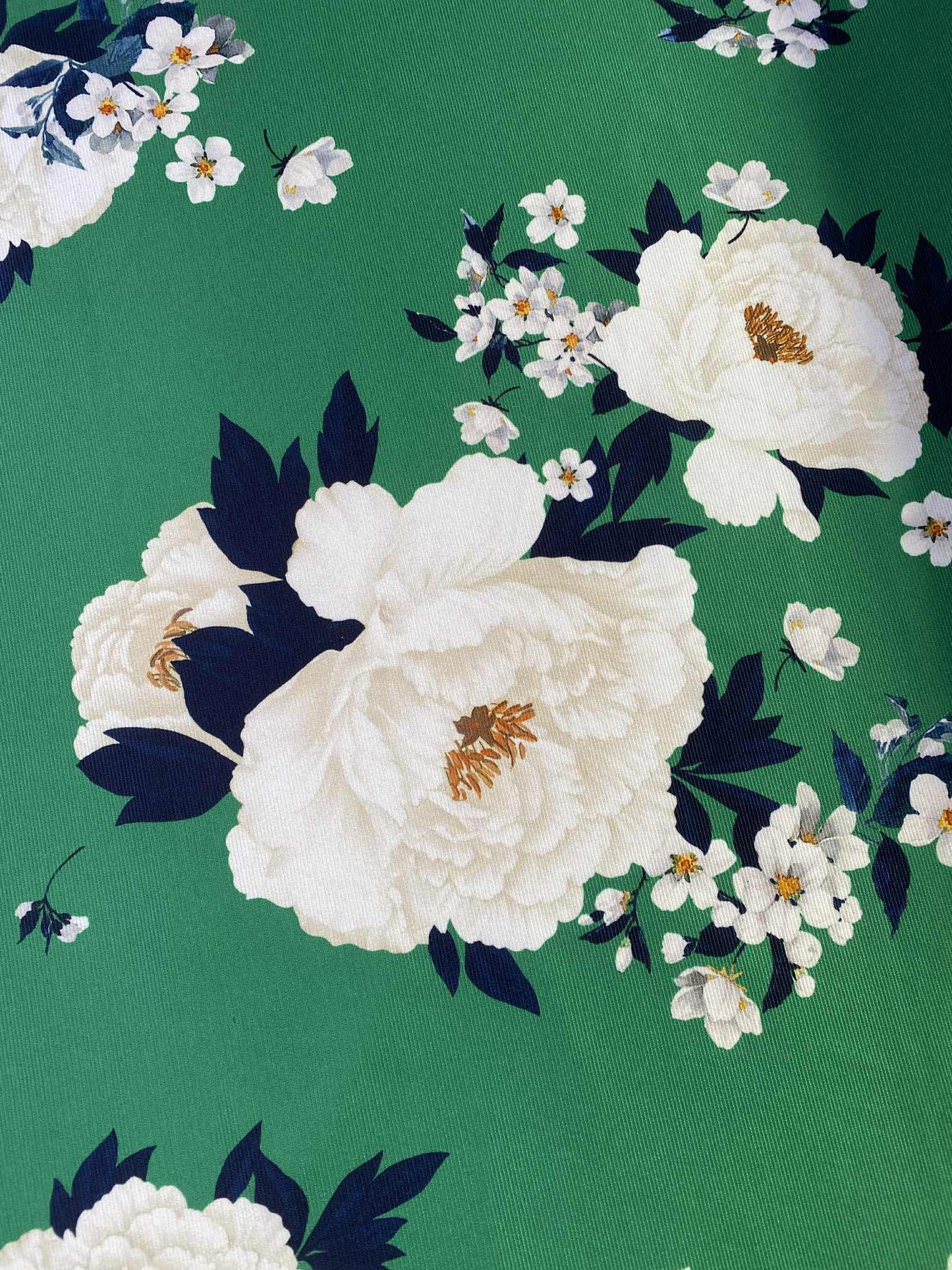 Soft Rib Effect - Green/Black/White - 56"Wide - Sold By The Metre