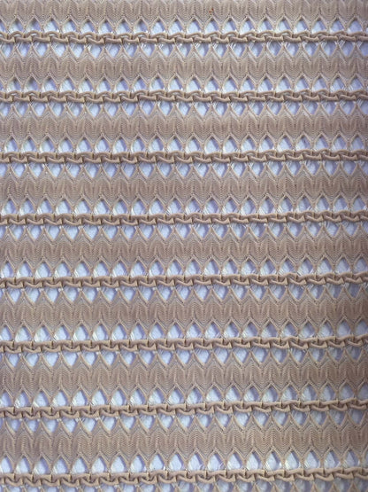 Lattice Stretch Fabric - 100% Polyester - 59" Wide